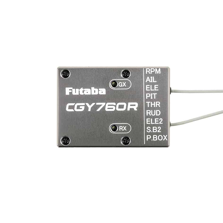 ヘリ用　フタバ　CGY760R ヘリコプター用ジャイロ CGY760R Helicopter 3D/F3C Flight Control Gyro – FutabaUSA
